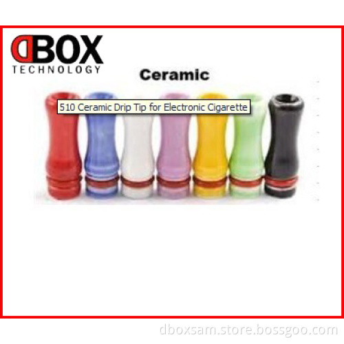 Dbox Electronic Cigarette 510 Ceramic Drip Tip